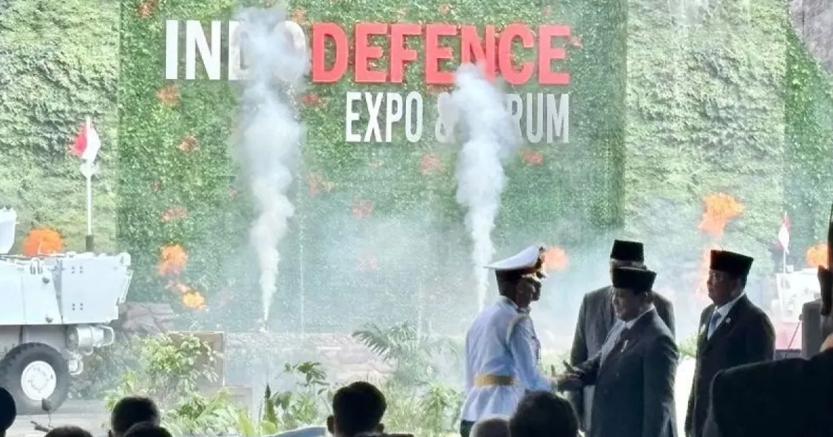 Prabowo Resmikan Pembukaan Indo Defence Expo & Forum 2025